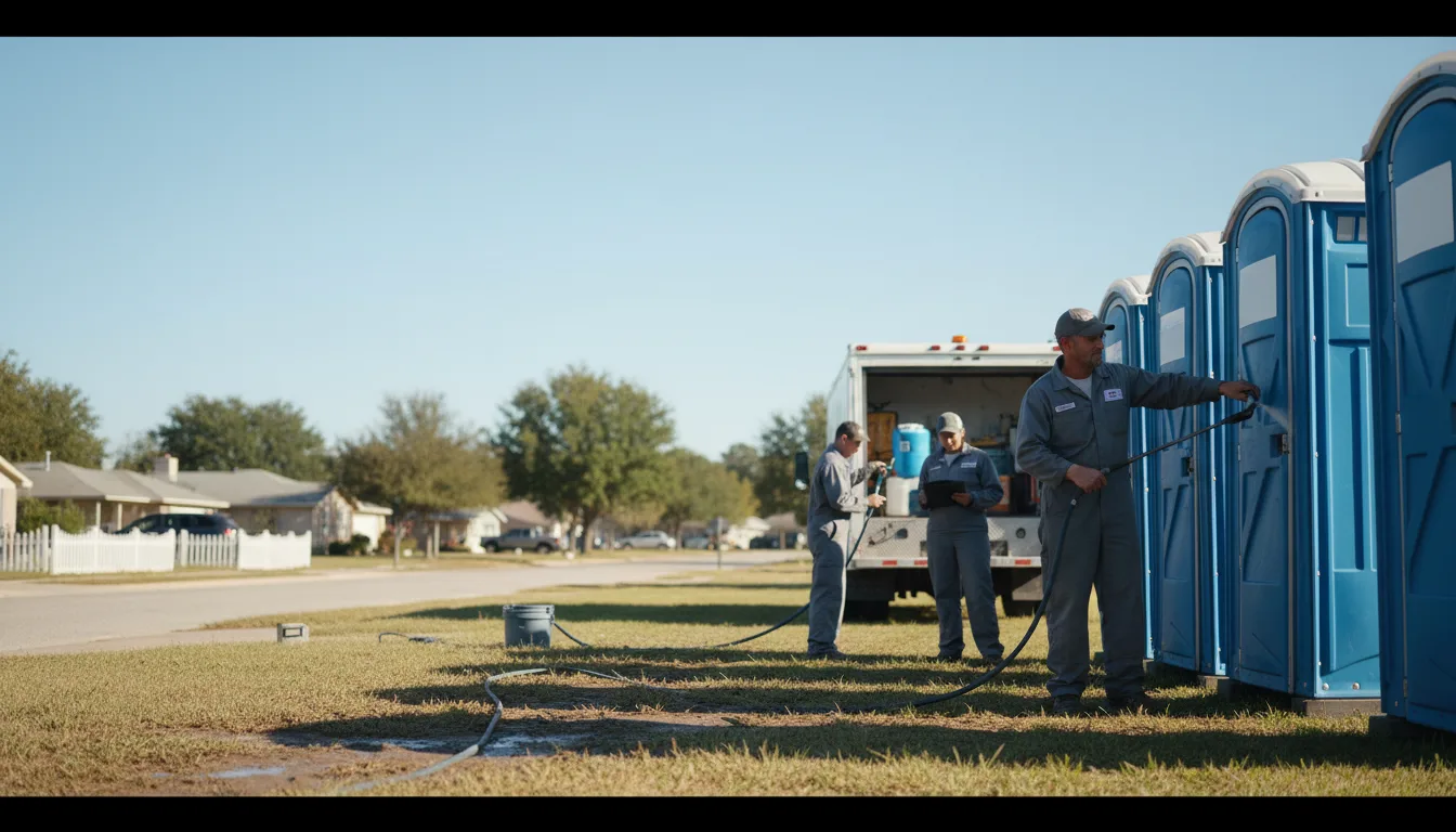 Long-Term Portable Toilet Rental in Caldwell, OH near me